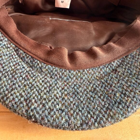 Harris Tweed Traditional Vintage Flat Cap - Picture 8 of 10